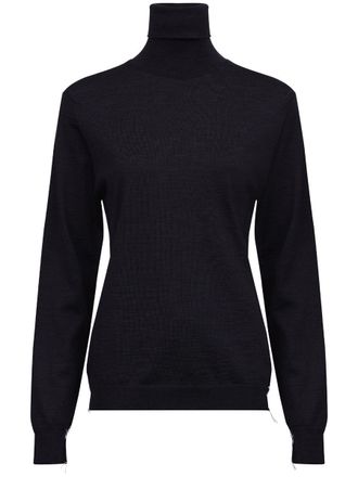 Maison Margiela Roll Neck Merino-Wool Jumper