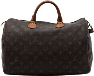 Louis Vuitton Pre-owned Handbags, female, Brown, Size: ONE SIZE Pre-owned Speedy 35