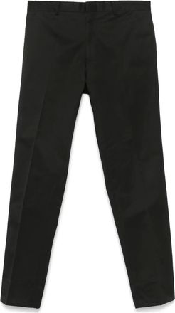 Dior Pantaloni con pieghe anni 2000 - Nero