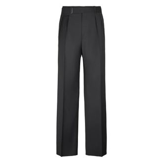 Tagliatore Wide Trousers, male, Black, Size: 2XL Wide Trousers
