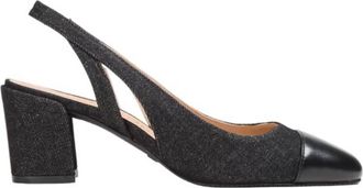 Stuart Weitzman 50 Sleek Slingback Pumps, Brand Size 38 ( US Size 7.5 )