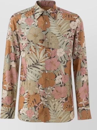 Tom Ford floral-print shirt