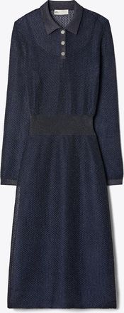 Tory Burch Womens Metallic Polo Dress, size XL