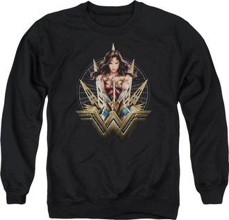 Gildan Wonder Woman Movie Wonder Blades Adult Crewneck Sweatshirt
