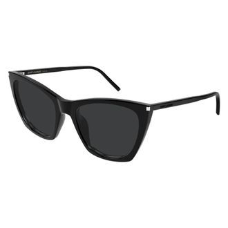 Saint Laurent unisex, Accessoires, Zwart, Maat: 55 MM Nylon