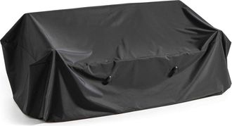 Oviala Funda para sofá de exterior negra 230 x 90 x 60 cm CovUp - negro