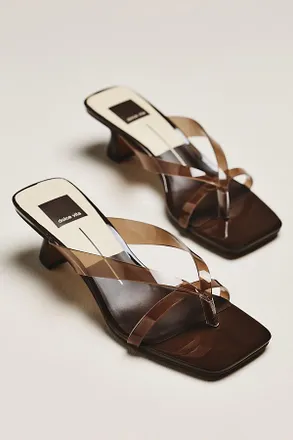 Dolce Vita Brevel Jelly Flip-Flop Heeled Sandals