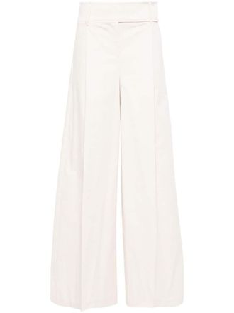 Pinko Proteo mid-waist palazzo pants - Neutrals