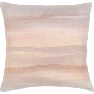 Anaya with Love Linen Pillow with Down Alternative Insert in Warm Sunset at Nordstrom, Size 20X20