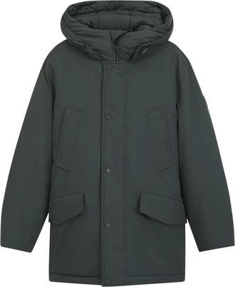HUGO BOSS Orange-Jas - Heren - Parka Jassen - Groen - L - Jassen