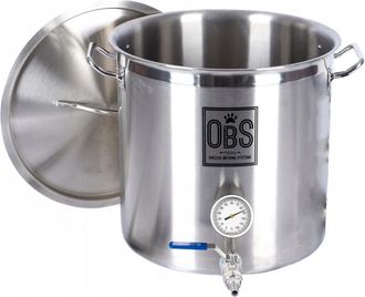 OEM Macerador De 25 L, Grifo, Term&oacute;metro, Acero, Obs