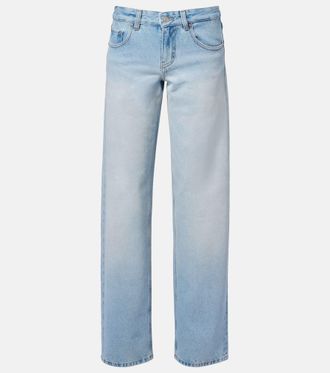 Victoria Beckham Jeans rectos Harper de tiro bajo