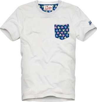 MC2 Saint Barth Breigoed - Heren - T-shirts - Wit - XL - Tops