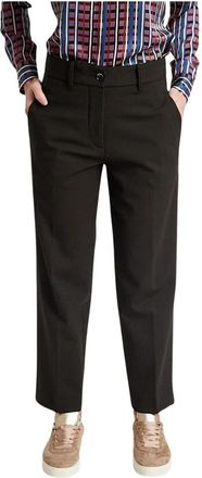 Nine In The Morning Regular Fit Tijdloze Broek - Dames - Straight fit broeken - Bruin - W28 - Broeken