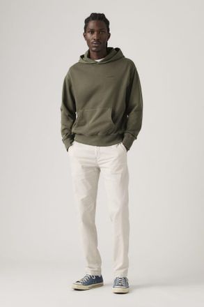 Levi's Pantalones XX Chino Standard Taper de lino y algod&oacute;n - Hombre - 29X32 - Blanco / Moonstruck Cotton Linen Twill