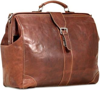 Jack Georges Voyager Classic Doctor Bag in Brown at Nordstrom