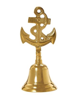 Two's Company Coastal Call Anchor Bell