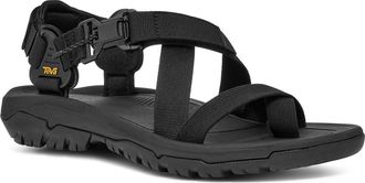 Teva Hurricane Terra Dactyl Sandal in Black/Black at Nordstrom, Size 6