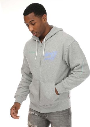 Levi's Heren Grafische Relaxed Fit Hoodie (Grijs)