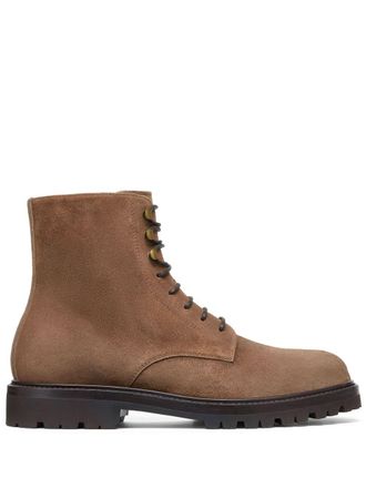 Brunello Cucinelli Stivaletti stringati - Marrone