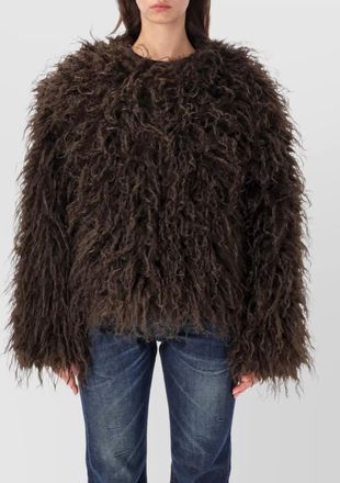 Goldbergh faux fur oversized reversible coat