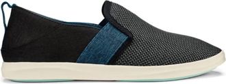 Olukai Womens Haleiwa Sneaker In Black/teal
