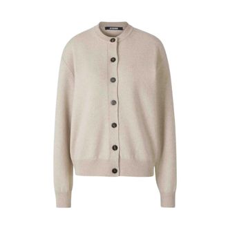 Jacquemus Truien & Vesten, Dames, Beige, S, Wol, Moulin Cardigan