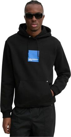 Karl Lagerfeld Hombre, Sudaderas, Negro, Talla: L