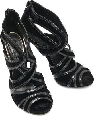 Dolce & Gabbana Sandali con zip - Nero