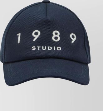 1989 STUDIO curved brim embroidered design baseball cap