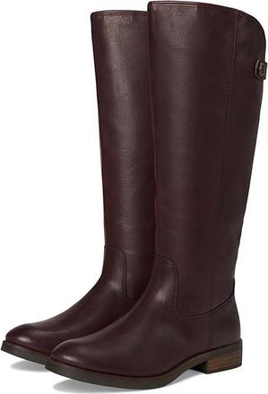 Frye and Co. Kellie Button Tall Womens Boots Mulberry : 6.5 M, Synthetic