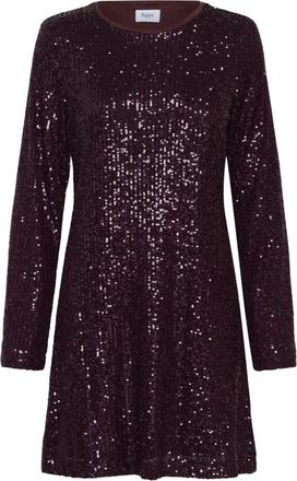 Saint Tropez Dames, Jurken, Bruin, Maat: XL