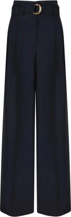 Max Mara Mujer, Pantalones, Azul, Talla: 3XS