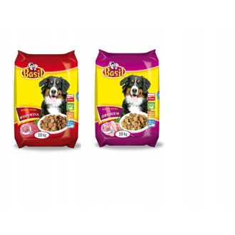 OEM Alimento Seco De Albahaca 10 Kg De Aves/ternera Para Perros 2 Piezas