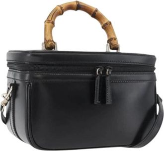 Gucci Pre-owned Cross Body Bags, female, Black, Size: ONE SIZE Pre-owned Vintage Hand Bag
