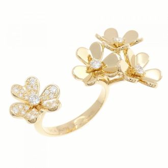 Van Cleef & Arpels Yellow Gold Yellow Gold (18K) Band Ring (Pre-Owned)