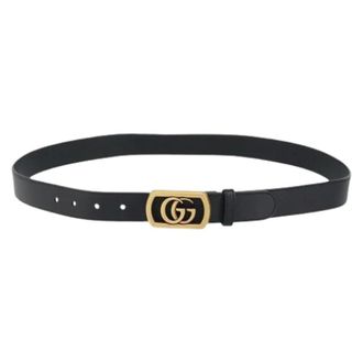 Gucci Pre-owned Belts, female, Black, Size: ONE SIZE Pre-owned Vintage Belt