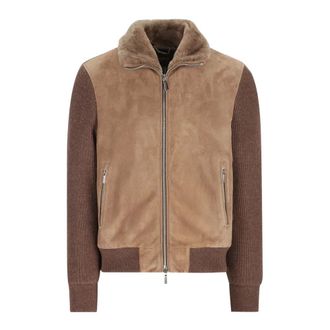 Moorer Campiglio-CAB Bomber Jacket - - Jackets - Uomo - Beige - L