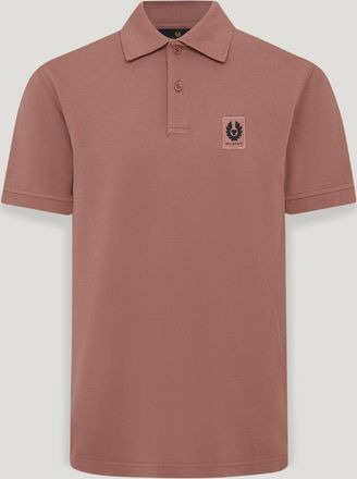 Belstaff Polo Mens Cotton Pique Cedar Wood Size 2XL