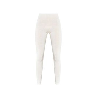 Hanro Broeken, Dames, Beige, M, Wol, Woolen Silk Longleg