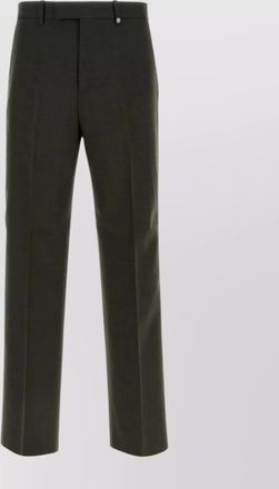 Burberry wool straight-leg trousers