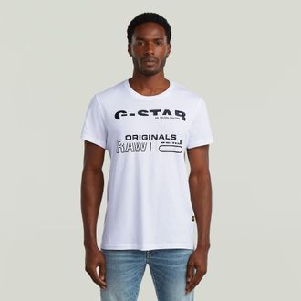 G-Star Originals T-Shirt - Wit - Heren