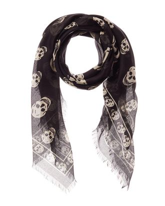 【関税込み】Fo Sailor Tattoo Scarf - Alexander McQueen - Sil Gifts for her: Scarves