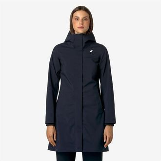 K-Way Parka halflang, STEPHY BONDED