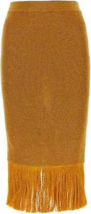 Bottega Veneta Mujer, Faldas, Marrón, Talla: L