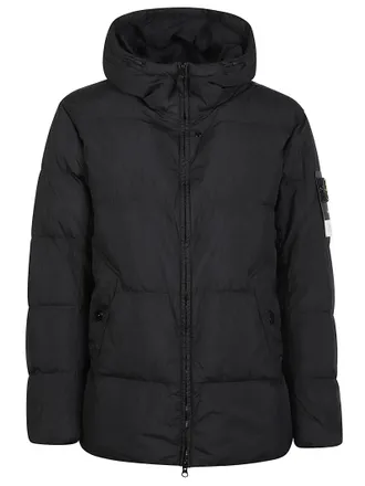 Stone Island RDS Padded Quilted Hooded Down Jacket