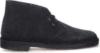 Clarks Enkellaarsjes - Heren - Veterlaarzen - Blauw - 41 1/2 EU - Su&egrave;de - Schoenen