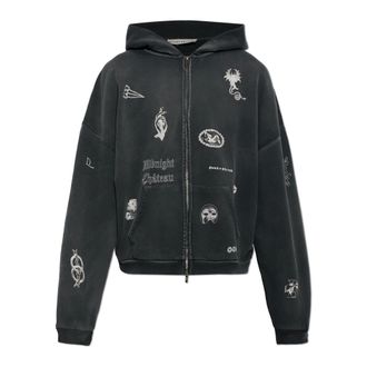 Duke + Dexter Duke + Dexter - Hooded Sweatshirt - Heren - Sweatshirts & Hoodies - Zwart - Maat: XL Katoen
