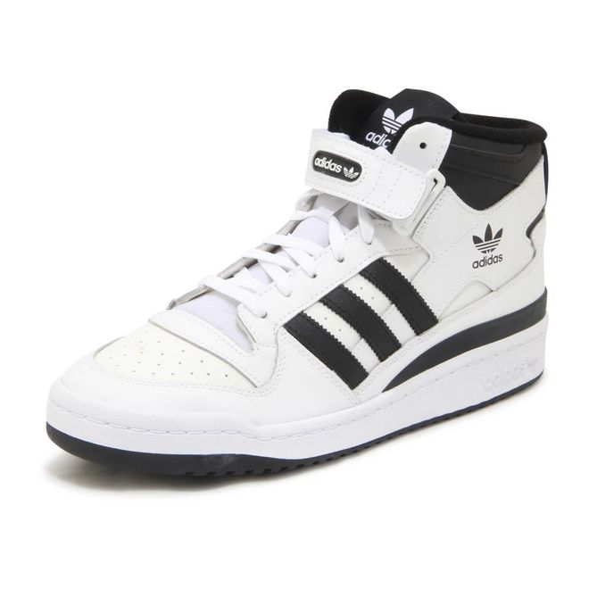 Sneakers, male, White, 13 1/3 UK, Forum Mid Shoes