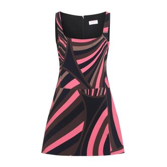 Pucci Mini Jurk - Dames - Jurken - Veelkleurig - Maat: M Viscose